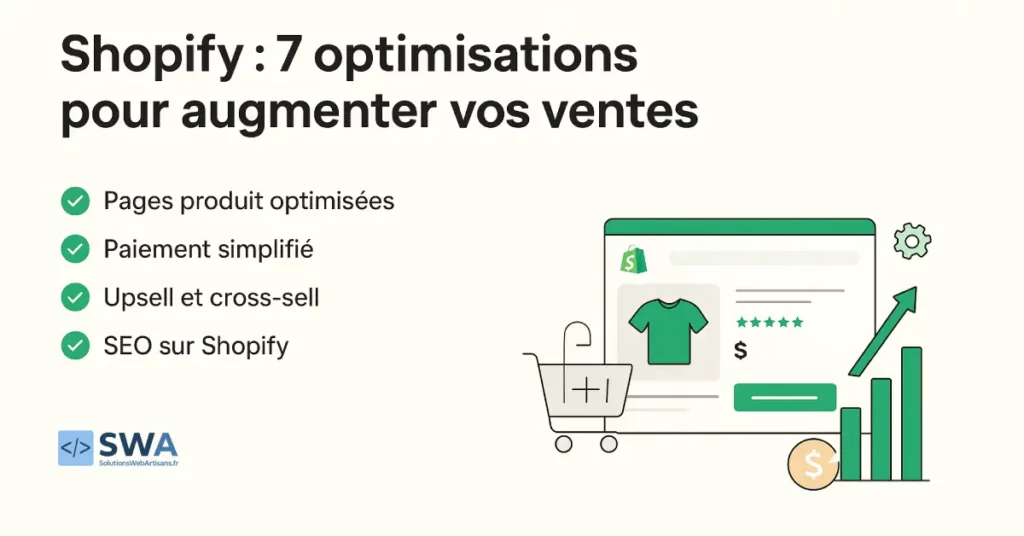 Shopify : 7 optimisations pour augmenter vos ventes