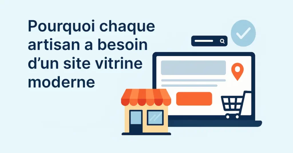 Pourquoi chaque artisan a besoin d’un site vitrine moderne