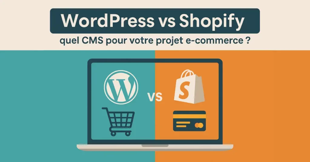 WordPress vs Shopify : quel CMS pour votre projet e-commerce ?